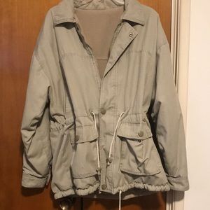 Vintage reversable Columbus safari jacket